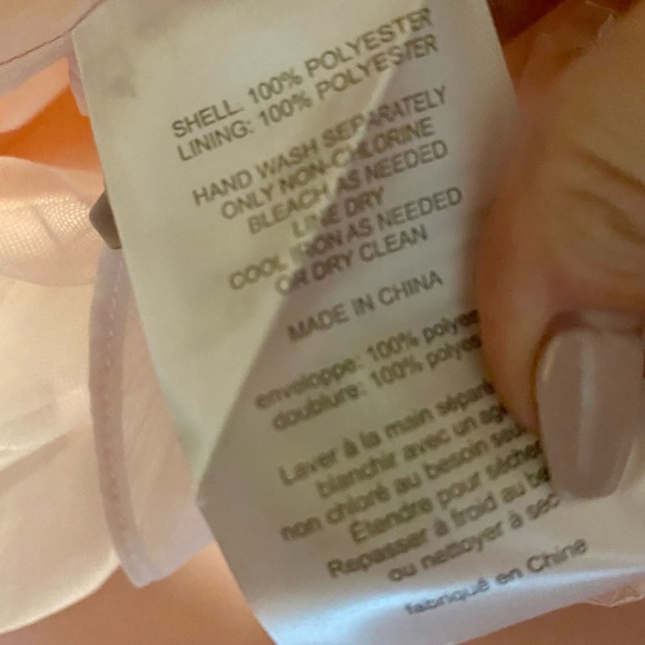 Blush Vera Wang Bridesmaid Dress - Picture 6 of 8